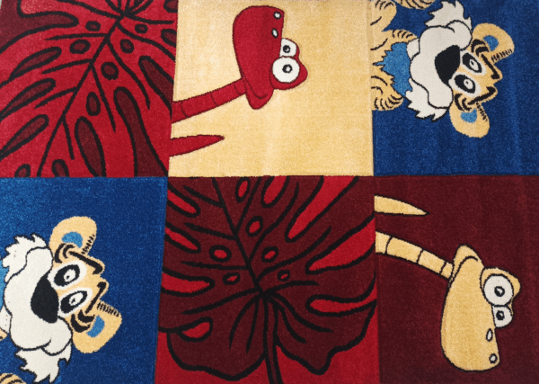 Dječji tepih 310 AMI crveni 133 X 190