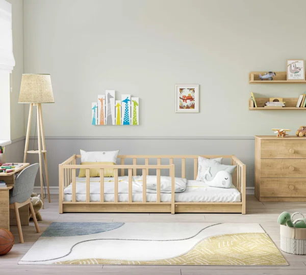 Otroška Montessori posteljica Mocha
