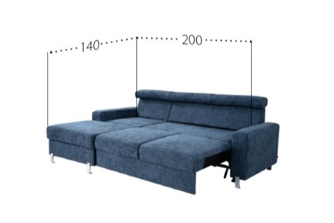 Brok kotna sedežna garnitura za ležišče - 1