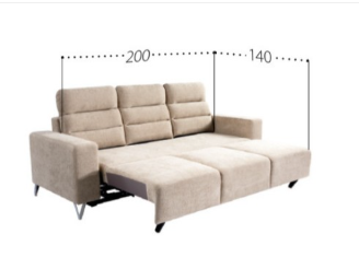 Raztegljivi trosed Horn 1