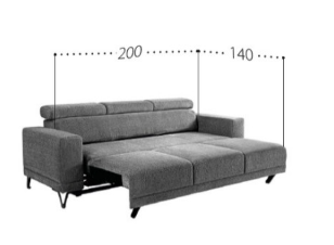 Raztegljivi trosed Rewa 2