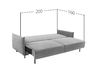 Raztegljivi trosed Flix 1