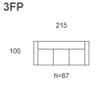 Raztegljivi trosed Flix 2