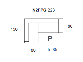 Paks kotna sedežna garnitura 2