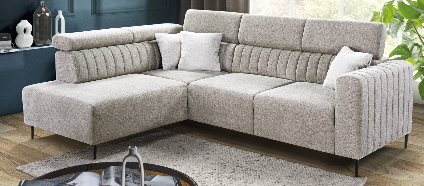 Kobe kotna sedežna garnitura