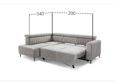 Kobe kotna sedežna garnitura 1