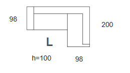 Kotna sedežna garnitura Kobe 3
