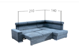 York kotna sedežna garnitura 1