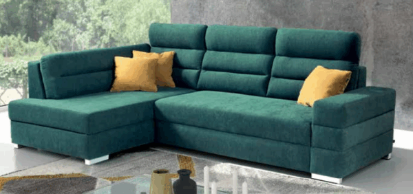 Metro kotna sedežna garnitura