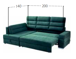 Metro kotna sedežna garnitura 1