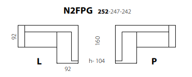 Metro kotna sedežna garnitura 4