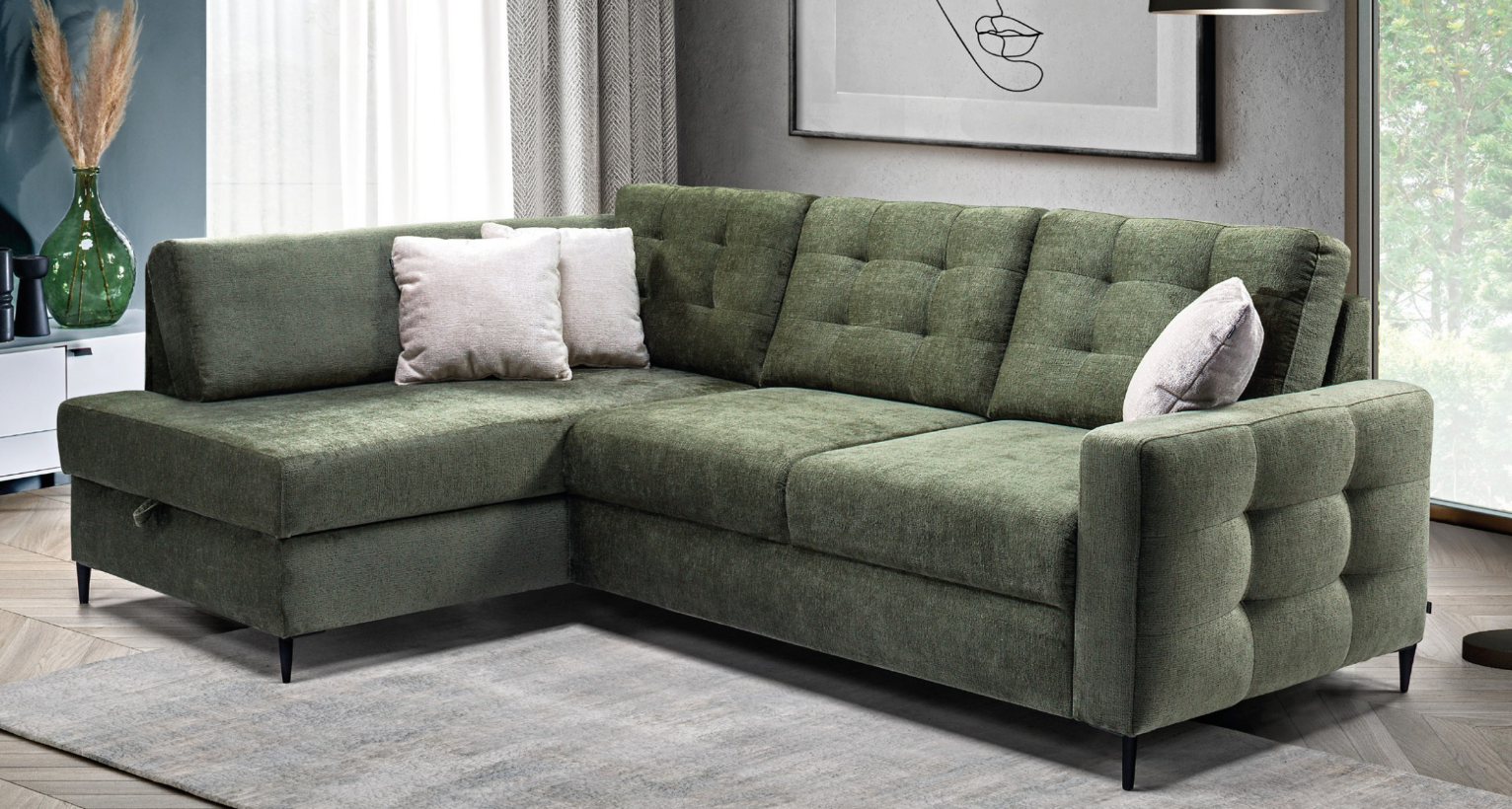 Ales kotna sedežna garnitura - N2FP