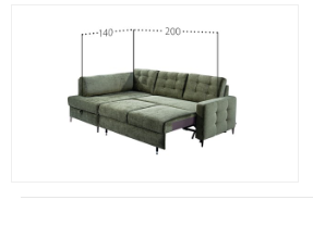 Ales kotna sedežna garnitura - N2FP 1