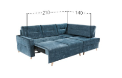 Goma kotna sedežna garnitura - N2FP 1