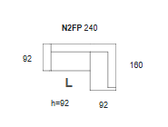 Goma kotna sedežna garnitura - N2FP 3