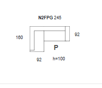 Supra kotna sedežna garnitura – N2FPG 2