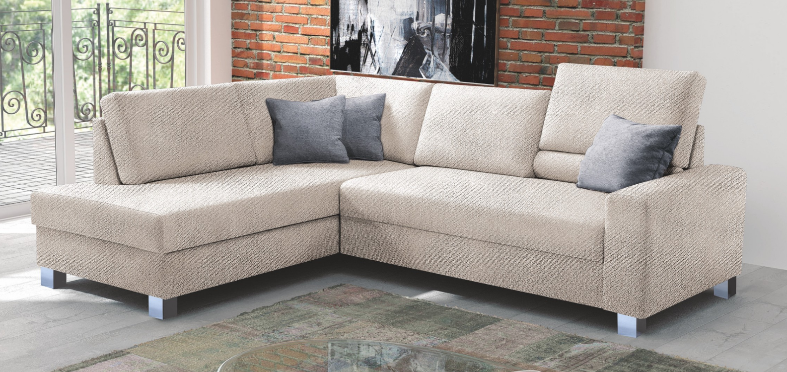 Lido kotna sedežna garnitura - N2FPG