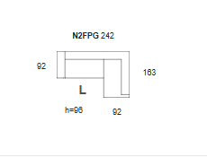 Brig kotna sedežna garnitura - N2FPG 3