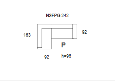 Brig kotna sedežna garnitura - N2FPG 2