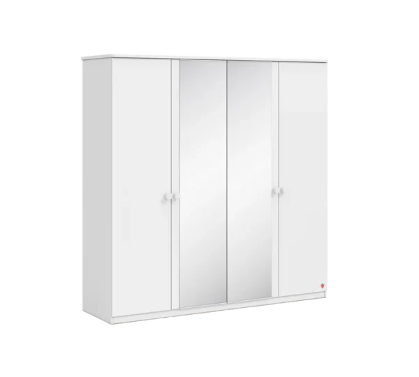 Garderobna omara Varia, dimenzije 205 x 206 x 62 cm