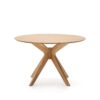 Lesena okrogla jedilna miza Naanim - premera 120 cm