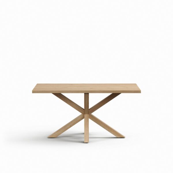 Lesena pravokotna jedilna miza Argo, dimenzije 160 x 90 cm