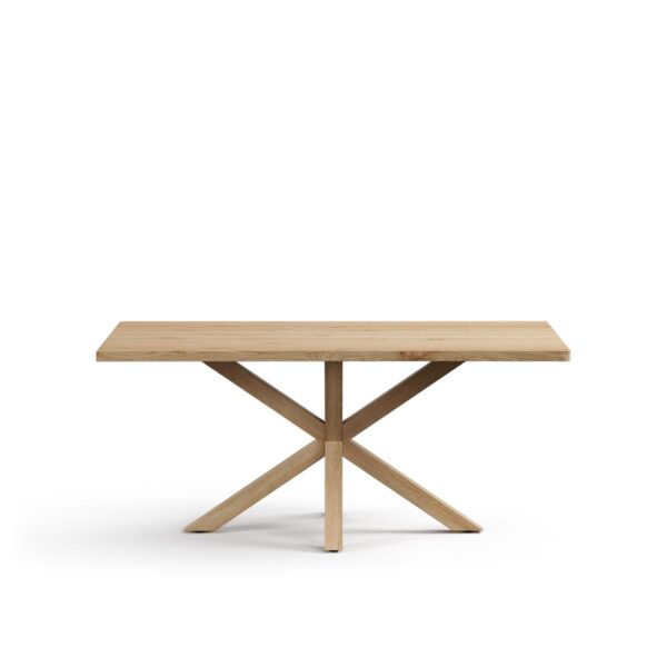 Lesena pravokotna jedilna miza Argo, dimenzije 180 x 100 cm