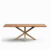 Lesena pravokotna jedilna miza Argo dimenzije 220 × 100