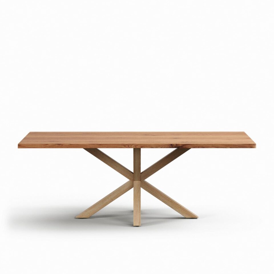 Lesena pravokotna jedilna miza Argo dimenzije 220 × 100