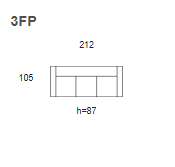 Raztegljivi trosed Alta 2