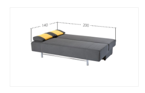 Raztegljivi trosed Bursa 3FP 1