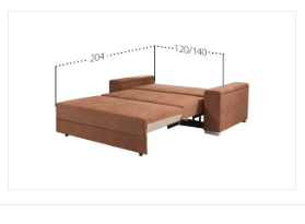 Raztegljivi trosed Dax 3F1