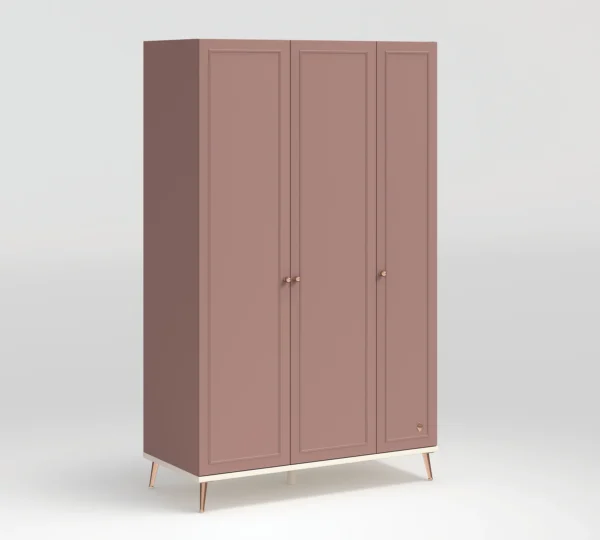 Trodjelni garderobni ormar Elegance 129 x 201 x 52