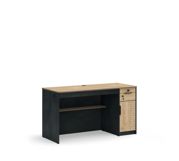 Večja pisalna miza Black