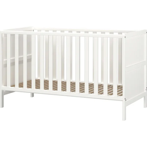 Otroška posteljica Alkmaar bela, ki raste z otrokom