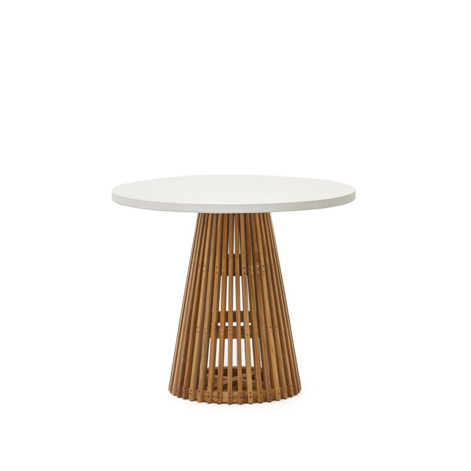 Zunanja miza Alcaufar bela