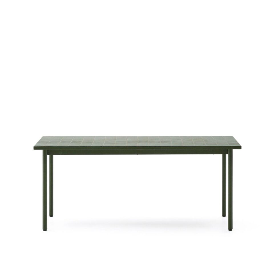 Zunanja miza Maurina iz zelenega pocinkanega jekla