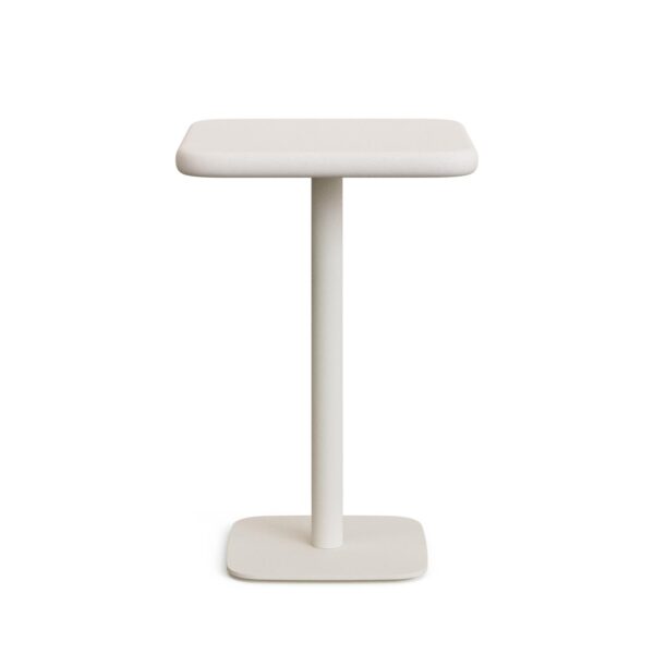 Zunanja visoka miza Dina iz cementa in jekla, dimenzije 70 x 70 x 99,5 cm