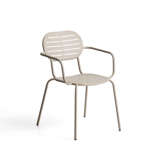 Zunanji stol Brai z nasloni za roke