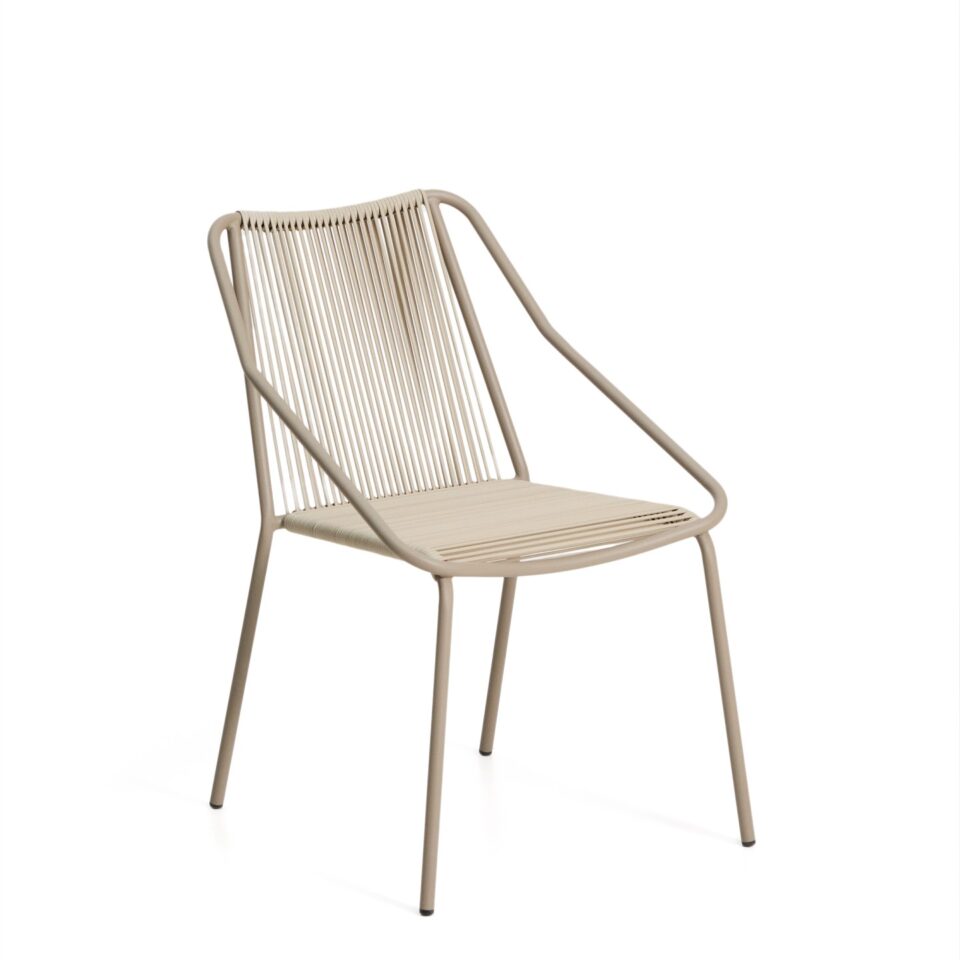 Zunanji stol Zivia - v taupe barvi