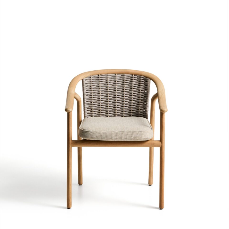 Zunanji zložljiv stol Elunda