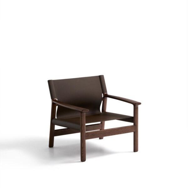 Počivalnik Jan te. rjave barve/oreh masiven jesnov les