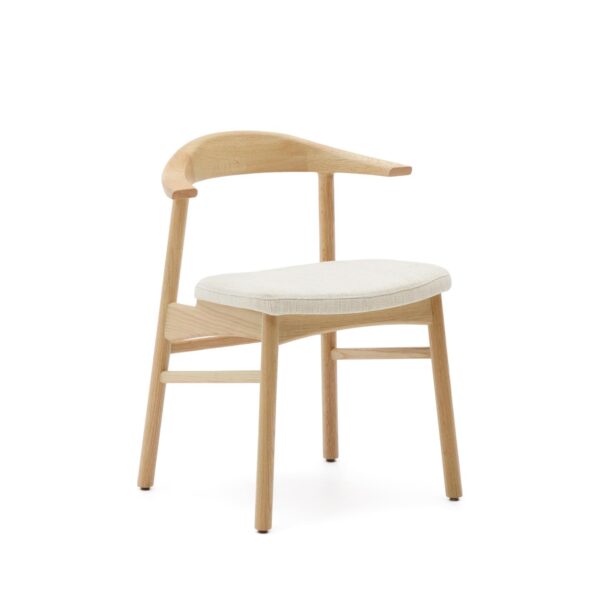 Timons jedilniški stol NATUR iz masivnega hrastovega lesa