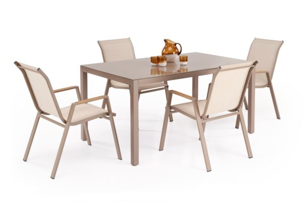 Vrtni stol Hover, bež