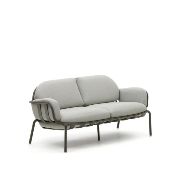 Vrtna sjedeća garnitura SIVA s dva sjedišta Joncols 164 cm, VIŠE BOJA