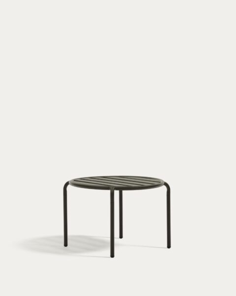 Vrtni pomoćni stolić Joncols, aluminij, Ø 60 cm, visina 42 cm