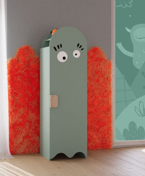 Enodelna garderobna omara Bubo