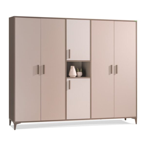 Pet delna garderobna omara Ria