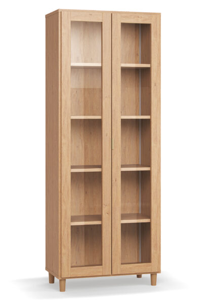 Osvetljena vitrina Simple z nogami, VEČ BARV