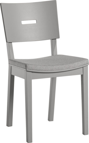 Kvaliteten masiven jedilniški stol Simple 2, Siva